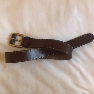 Michael Kors Collection Leather Belt XS